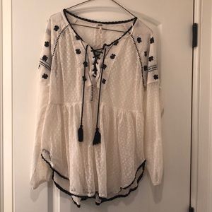 Free People Lace Tunic